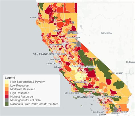 affordable housing areas in california